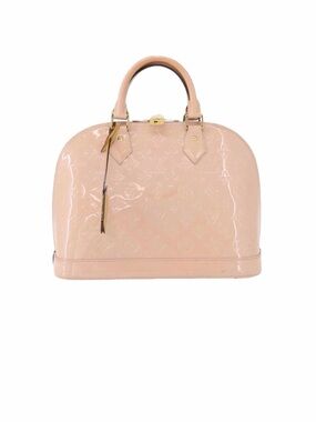 Louis Vuitton Vernis Alma BB Satchel in Light Pink Patent